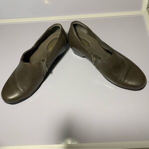 Clarks Grey Bendables Shoes